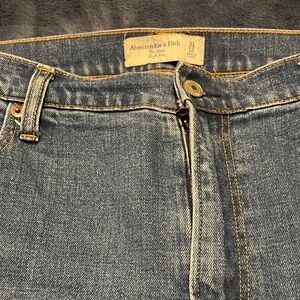 Abercrombie & Fitch Women’s Denim Jeans Mom’s Straight Leg High Rise